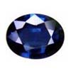 Blue Sapphire Gemstone Oval, Loupe Clean.Given weight is approx.